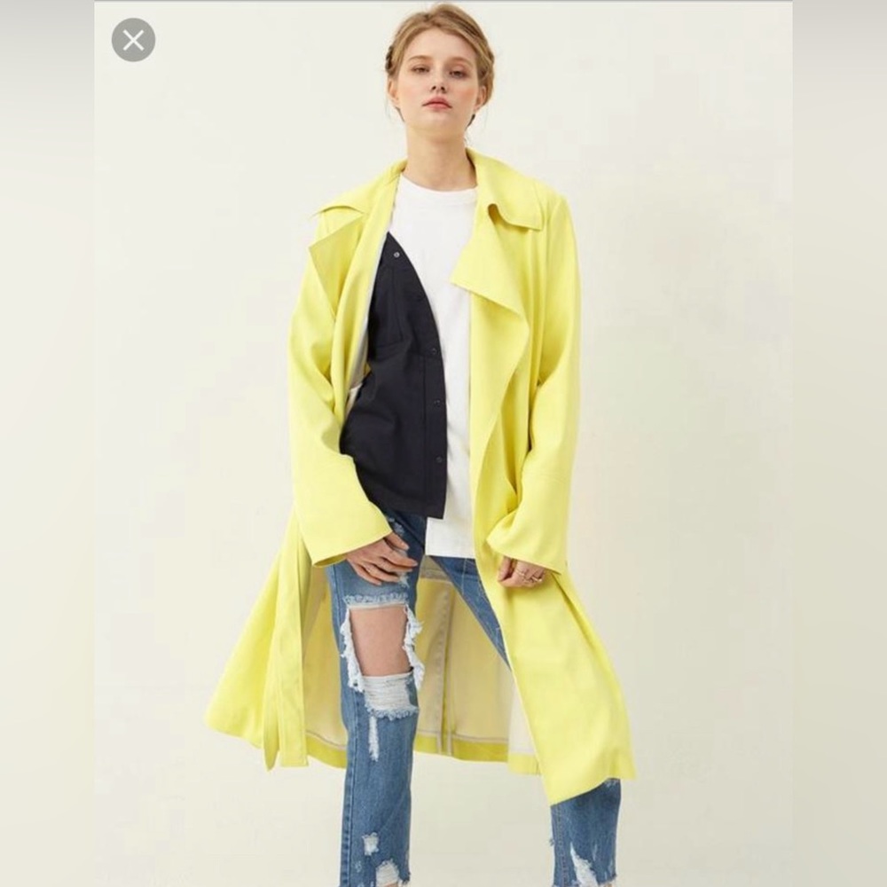 Storets distress trench coat